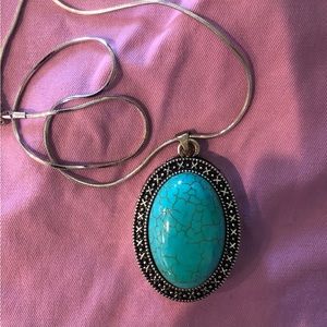 Stone Pendant Necklace